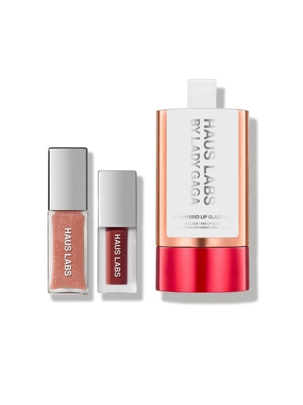 Haus Labs PHD HYBRID INNOVATION PLUMPING LIP GLAZE DUO